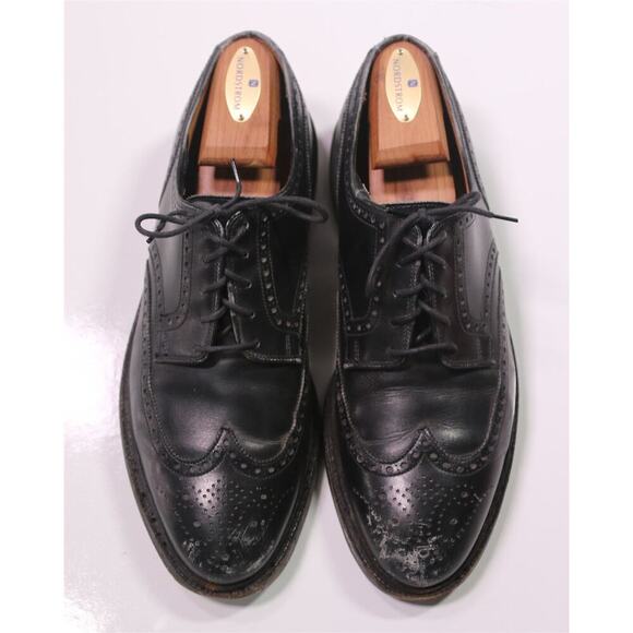 Paul Smith Brown Captoe Oxford Leather Dress Shoes Men's US 9 - Picture 4 of 11